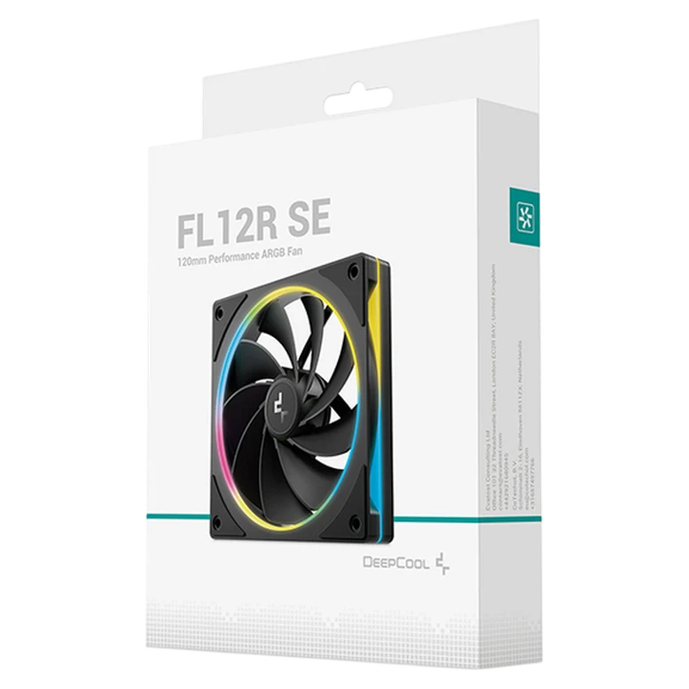 Ventilator PC DeepCool FL12R SE, 120 mm, Negru 6