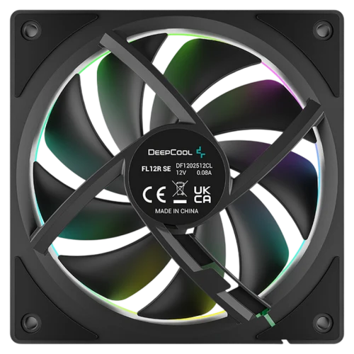 Ventilator PC DeepCool FL12R SE, 120 mm, Negru