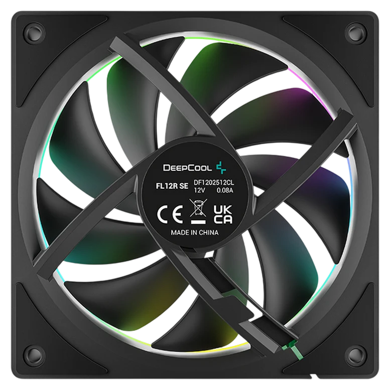 Ventilator PC DeepCool FL12R SE, 120 mm, Negru 4