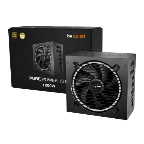 Блок питания для компьютеров be quiet! Pure Power 13 M 1200W, Черный