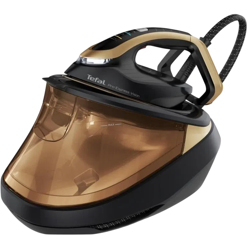 Утюг с парогенератором Tefal GV9823E1, Золотой 2