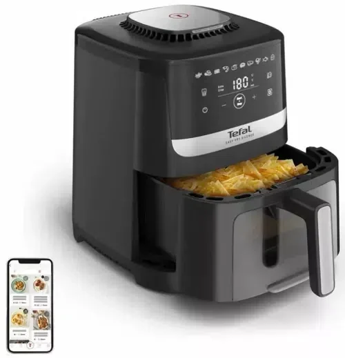 Friteuza cu aer cald Tefal EY5568E0, Negru 2