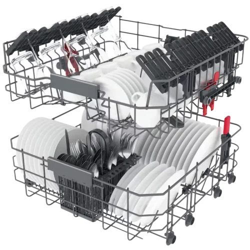Посудомоечная машина Whirlpool WRIC 3C26 P, Серебристый