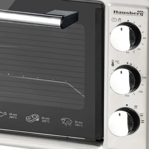 Электропечь Hausberg HB8000P, Черный