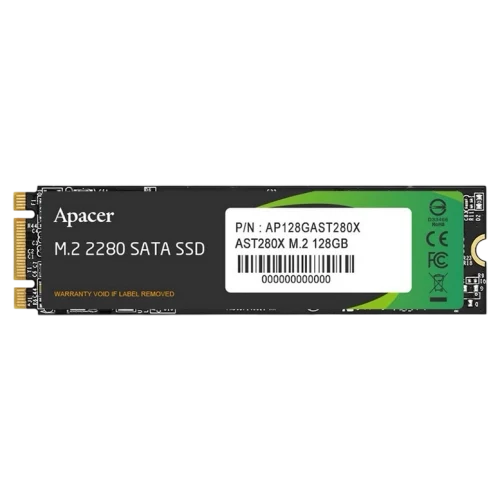 Unitate SSD Apacer AST280X, 128GB, Negru