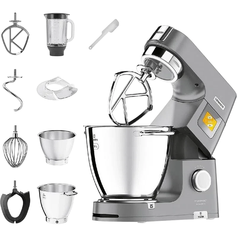 Кухонный комбайн Kenwood KWL 90.244 SI, Серебристый 8