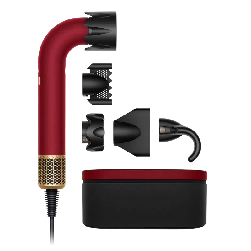 Uscător de păr Dyson Supersonic R HD17, Red Velvet/Gold 2