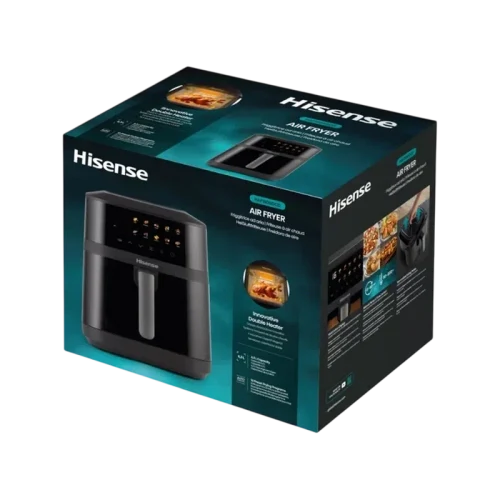 Friteuză cu aer cald Hisense HAF1800DCD, Negru