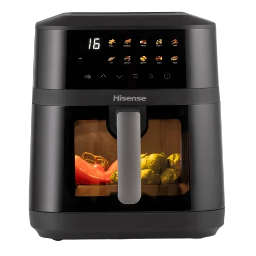 Friteuză cu aer cald Hisense HAF1800DCD, Negru