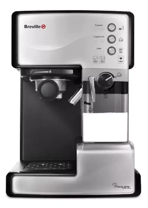 Кофеварка рожковая Breville VCF045X-DIM Prima Latte Silver, Серебристый 2