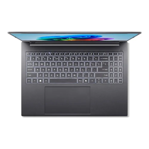 Ноутбук Acer Aspire 16 Ai, Snapdragon X, 16ГБ/512ГБ, 60 Гц, Серый