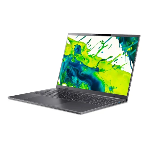 Ноутбук Acer Aspire 16 Ai, Snapdragon X, 16ГБ/512ГБ, 60 Гц, Серый