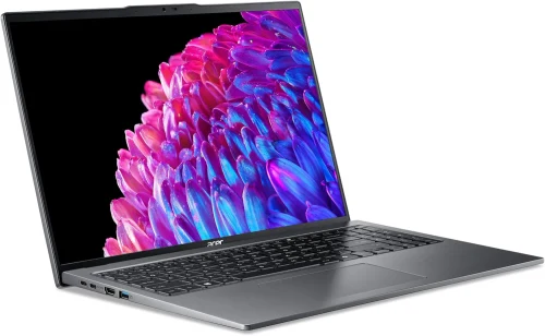 Ноутбук Acer Swift Go 16, Core Ultra 5, 16ГБ/512ГБ, 60 Гц, Серый
