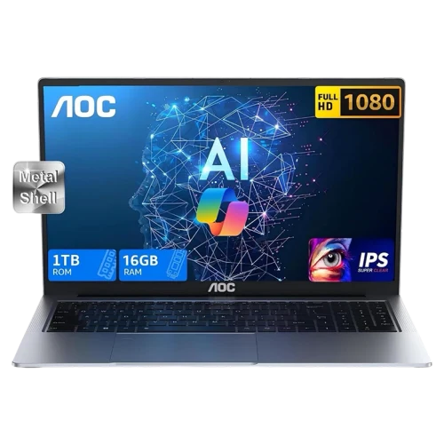 Laptop AOC MX16, Core Ultra 5, 16GB/512GB, 60 Hz, Argintiu