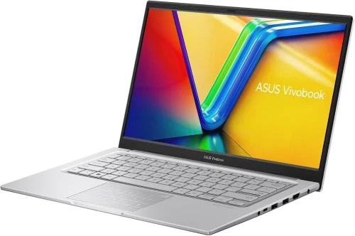 Laptop 14" Asus VivoBook 14, Core i5, 16GB/512GB, 60 Hz, Argintiu