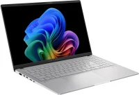 Laptop 15.6" Asis VivoBook S15, Snapdragon X Plus, 16GB/512GB, 120 Hz, Argintiu 2
