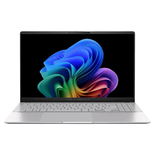 Laptop 15.6" Asis VivoBook S15, Snapdragon X Plus, 16GB/512GB, 120 Hz, Argintiu