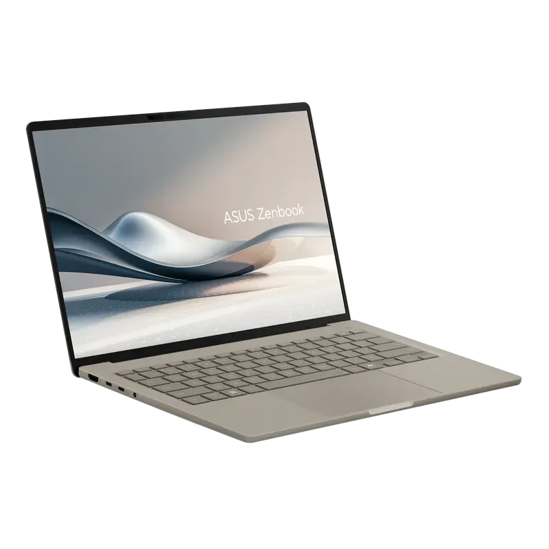 Laptop Asus Zenbook A14, Snapdragon X, 16GB/1TB, 60 Hz, Bej 2