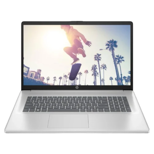 Laptop HP Pavilion 17, Ryzen 5, 8GB/512GB, 60 Hz, Argintiu