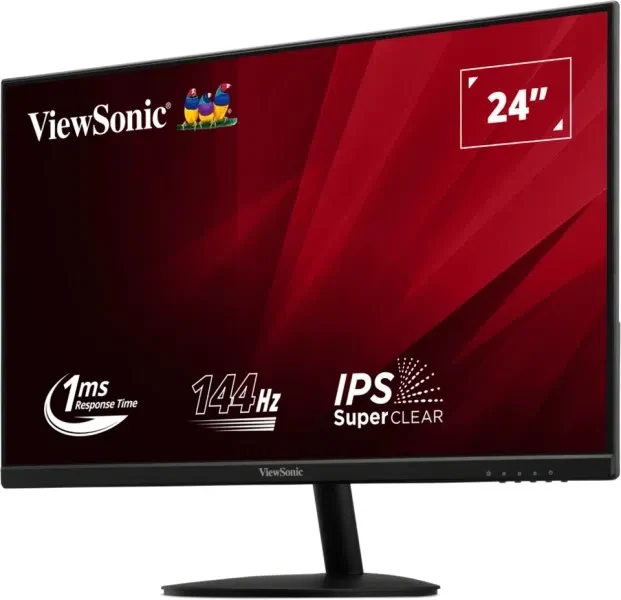 Монитор 23.8" ViewSonic VA24E2-H, Черный 3