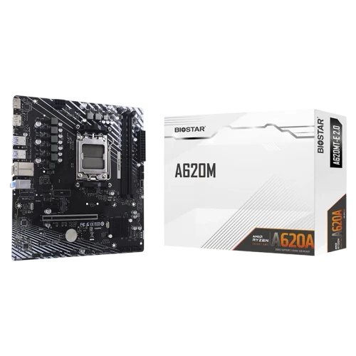 Placă de bază BIOSTAR A620MT, Black