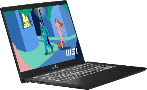 MSI Modern 14 14" FHD (AMD Ryzen 7 7730U, 16 GB DDR4 RAM, 512 GB SSD)