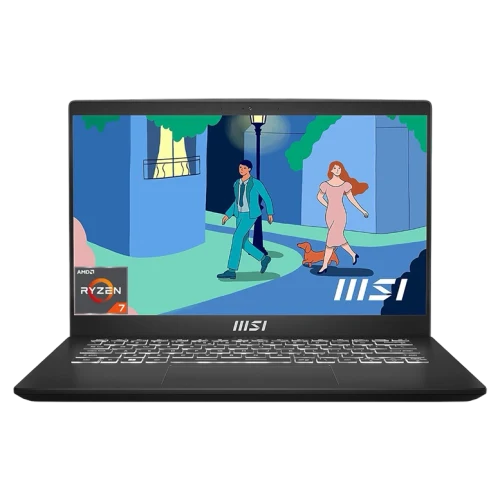 MSI Modern 14 14" FHD (AMD Ryzen 7 7730U, 16 GB DDR4 RAM, 512 GB SSD)