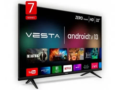 32" Телевизор Vesta LD32M7235, Черный