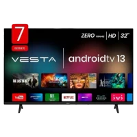 32" Телевизор Vesta LD32M7235, Черный