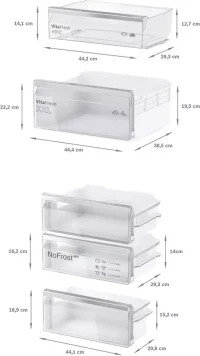 Холодильник Bosch KIN86VFE0, White 10