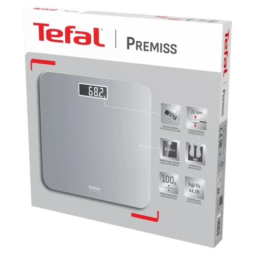 Cântar de podea Tefal PP1801V0, Argintiu