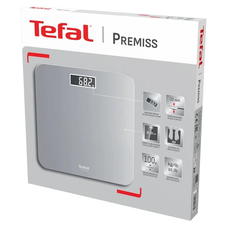 Cântar de podea Tefal PP1801V0, Argintiu 3