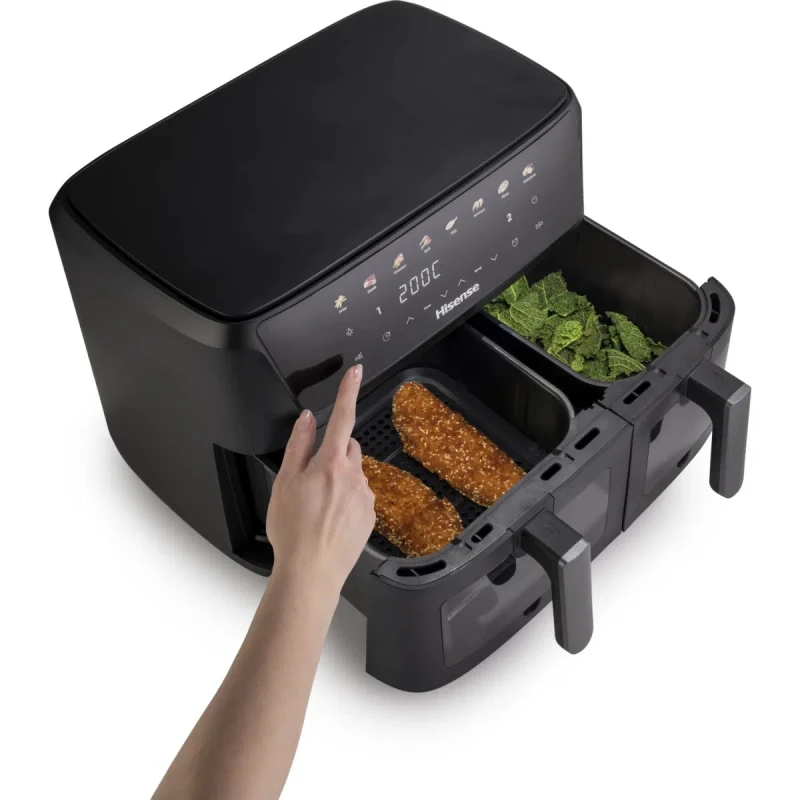 Friteuză cu aer cald Hisense HAF2700DCD, Negru 2