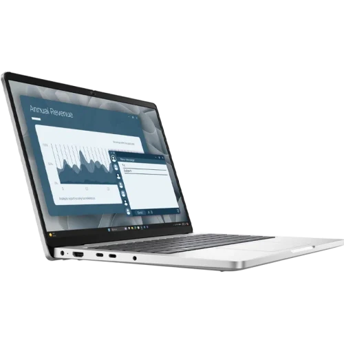 Ноутбук Dell Pro 14 PC14255, Ryzen AI 7, 16ГБ/512ГБ, 60 Гц, Серебристый
