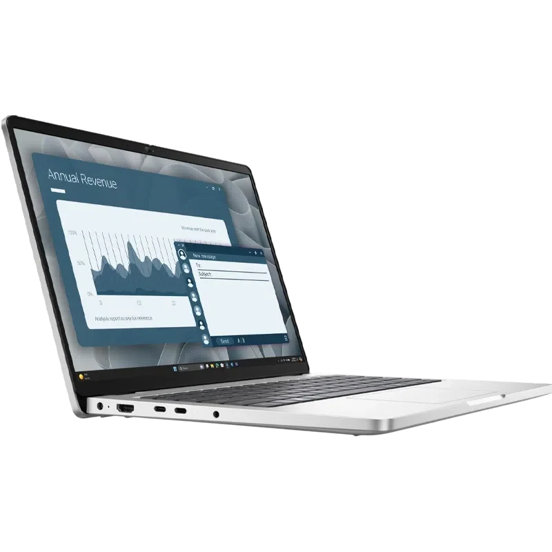 Ноутбук Dell Pro 14 PC14255, Ryzen AI 7, 16ГБ/512ГБ, 60 Гц, Серебристый 3