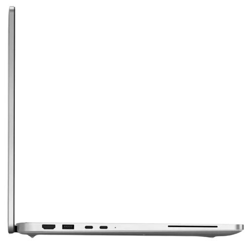 Ноутбук Dell Pro 16 Plus PB16250, Core Ultra 7, 32ГБ/512ГБ, 60 Гц, Серебристый