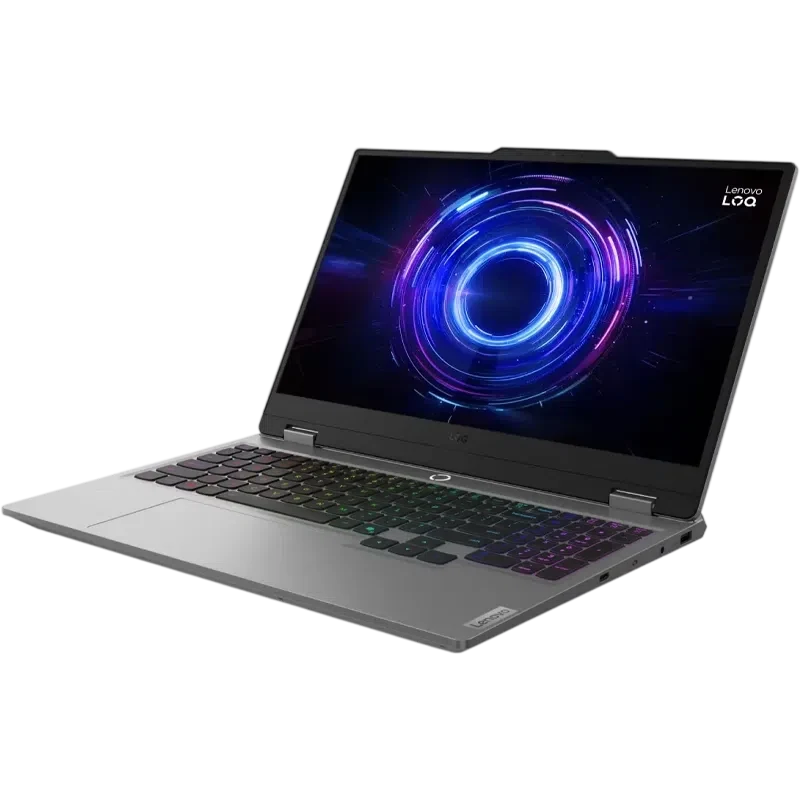 Laptop Gaming Lenovo LOQ 15IRX10, Core i7, RTX 5050, 16GB/512GB, 144 Hz, Gri 3