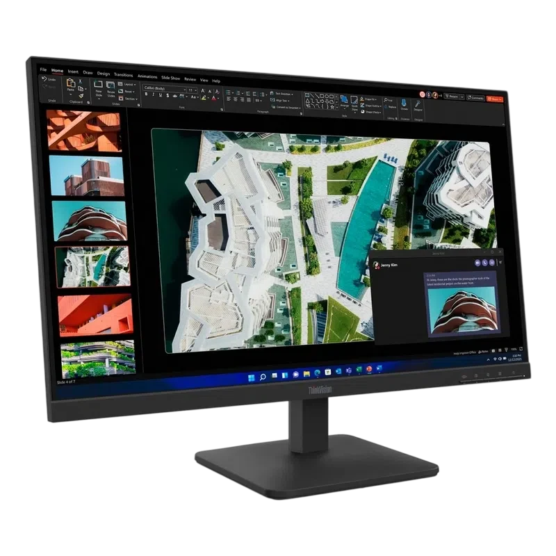 Монитор 27" Lenovo ThinkVision S27-4e, Чёрный 3