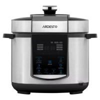 Aparat de gătit multifuncțional sub presiune Ardesto MPC-P225, Argintiu/Negru