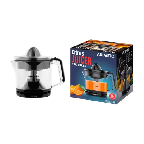Storcător de citrice Ardesto CJK-K1LBL, Negru