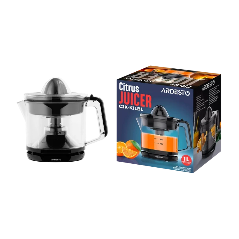Storcător de citrice Ardesto CJK-K1LBL, Negru 4