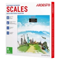 Cântar de podea Ardesto SCB-965TRAVEL, Multicolor 5