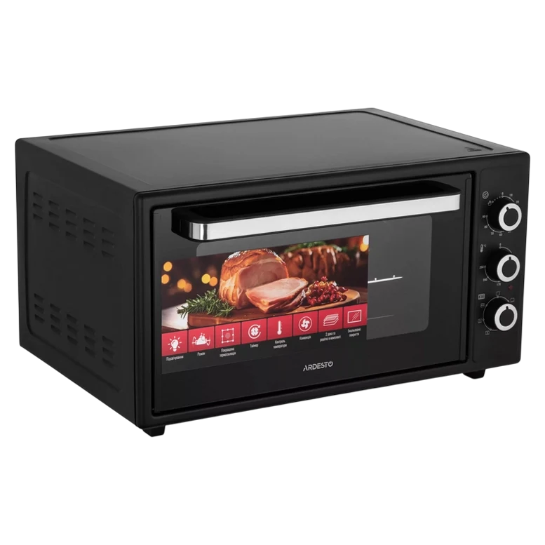 Электропечь Ardesto MEO-F48RCB, Black 4