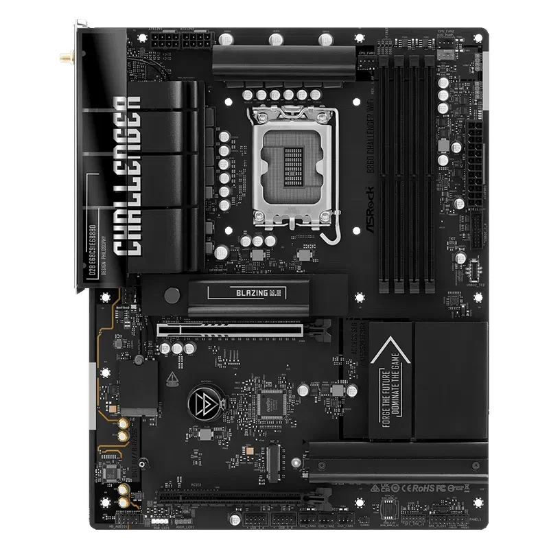 Материнская плата ASRock B860 Challenger WiFi, Black 2