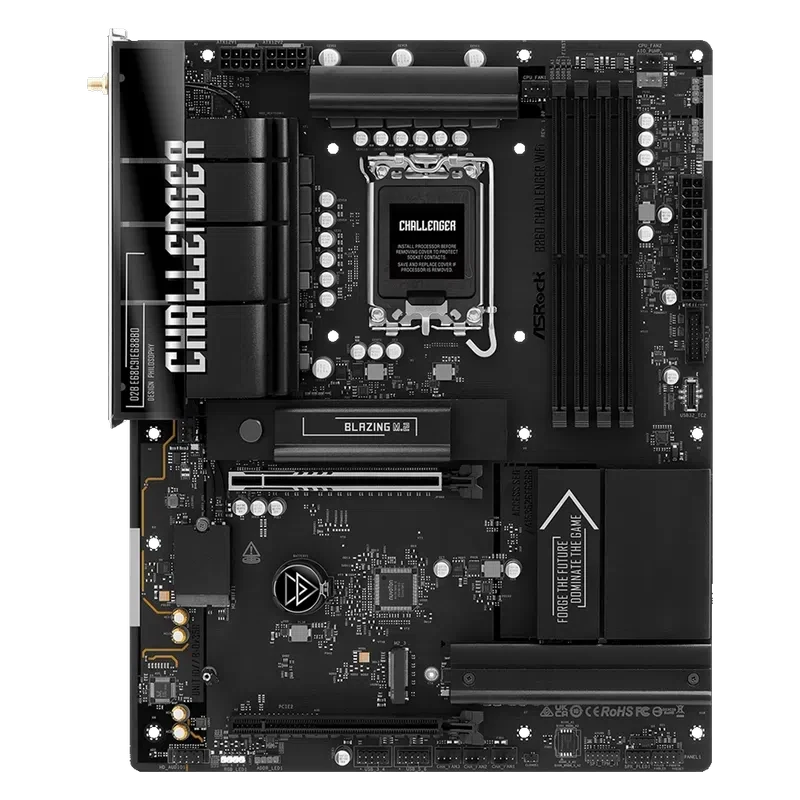 Материнская плата ASRock B860 Challenger WiFi, Black 3