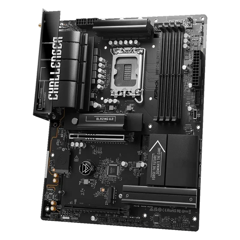 Материнская плата ASRock B860 Challenger WiFi, Black 4