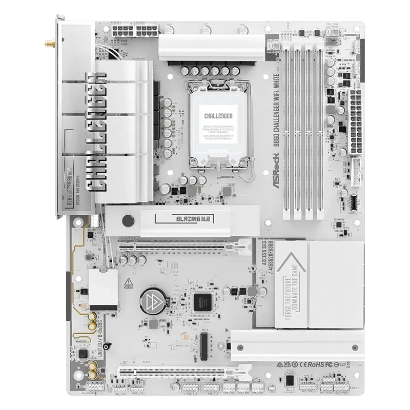 Материнская плата ASRock B860 Challenger WiFi, White 3