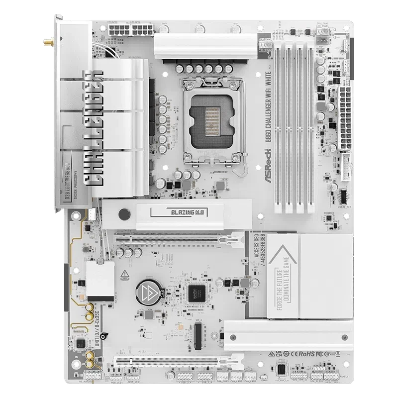 Материнская плата ASRock B860 Challenger WiFi, White 2