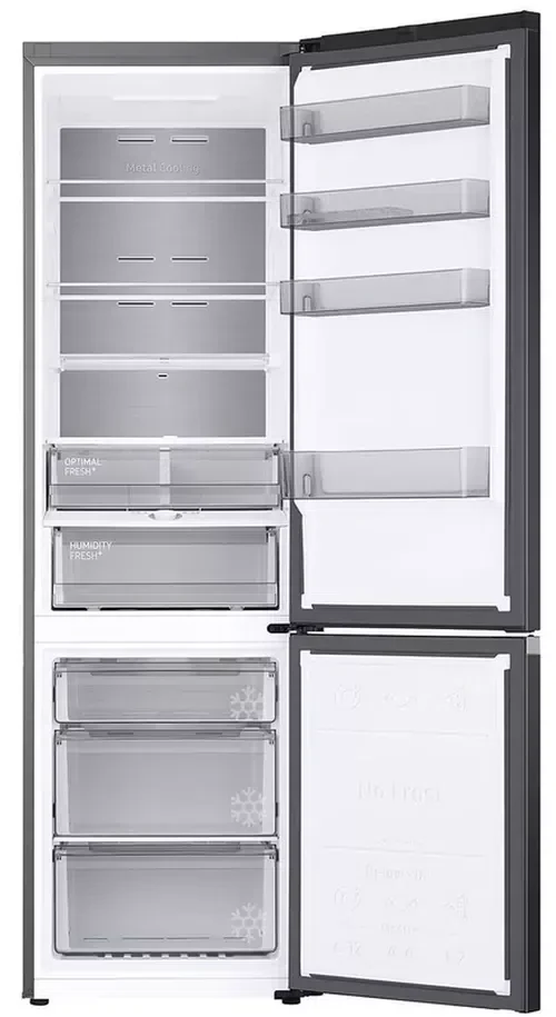 Холодильник Samsung RB38C774DB1/EF, Черный 4