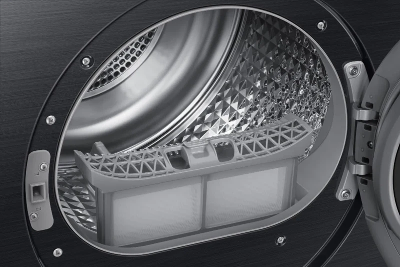 Uscător de rufe Samsung DV90DG52A0ABLE, Negru 4